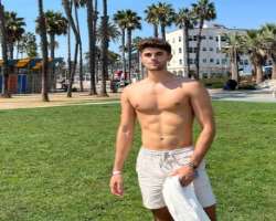 He works hard at gym to appear shirtless in his Instagram posts.